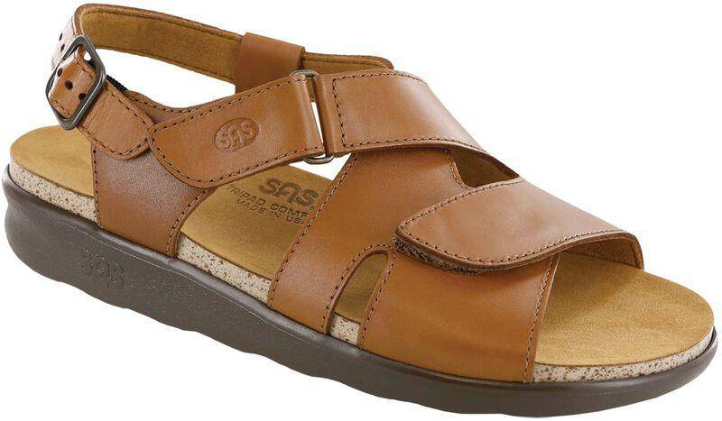 SAS Women's Huggy Caramel Sandal