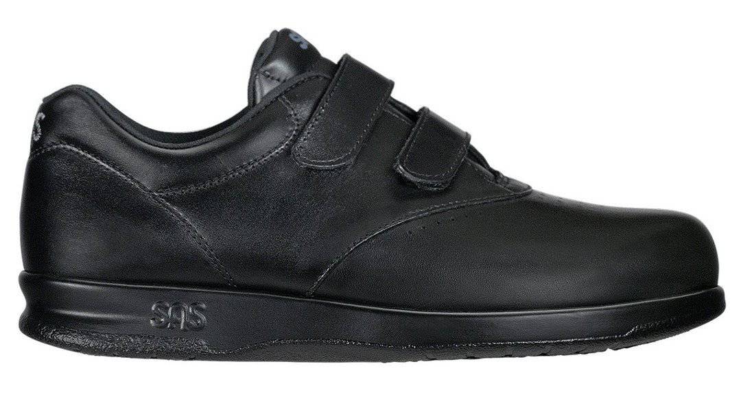 SAS Women's Me Too Black Double Strap Hook and Loop Shoe - Image 3
