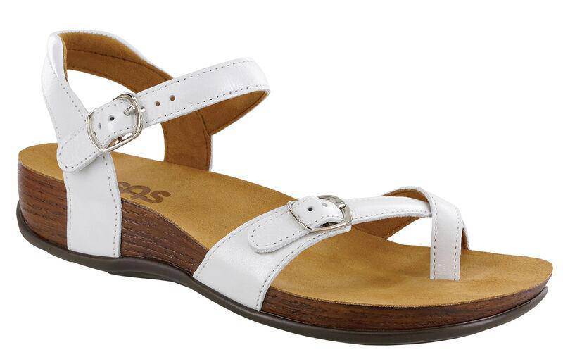 SAS Women's Pampa Pearl White