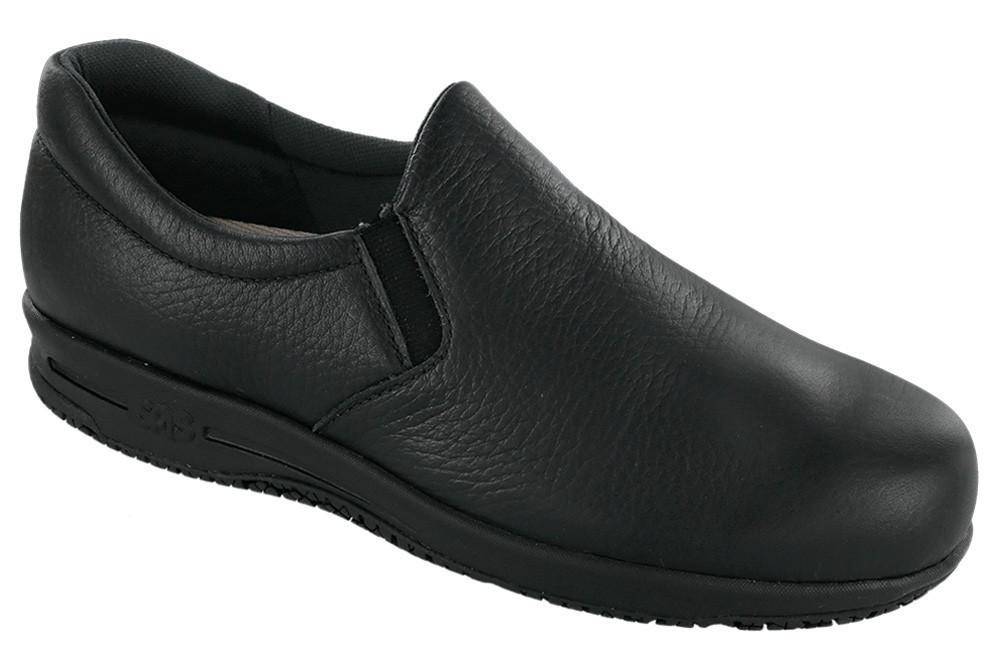 SAS Women's Patriot Black Slip-On