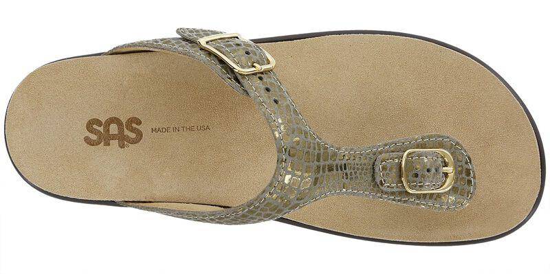 SAS Women's Sanibel Olive Gold Sandal - Image 4