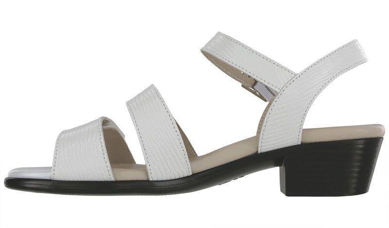 SAS Women's Savanna White Lizard Sandal - Image 2