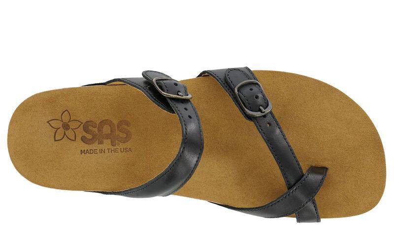 SAS Women's Shelly Black Sandal - Image 3