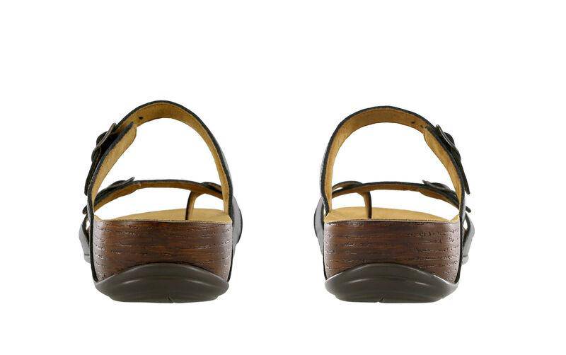 SAS Women's Shelly Black Sandal - Image 4