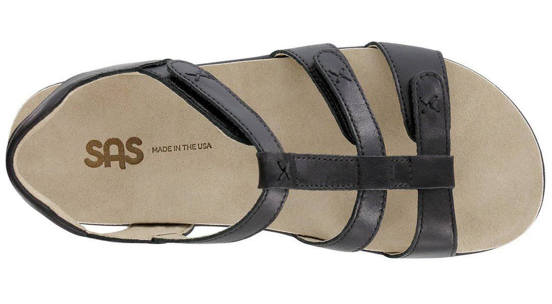 SAS Women's Sorrento Black Sandal - Image 4