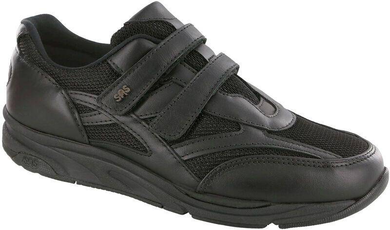 SAS Women's TMV Velcro Walking Shoe Black