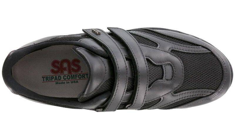 SAS Women's TMV Velcro Walking Shoe Black - Image 5