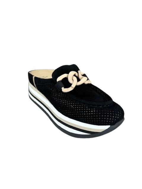 Softwaves Carlisa Loafers Black Camel