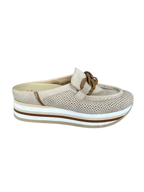 Softwaves Carlisa Loafers Cream Cognac - Image 2