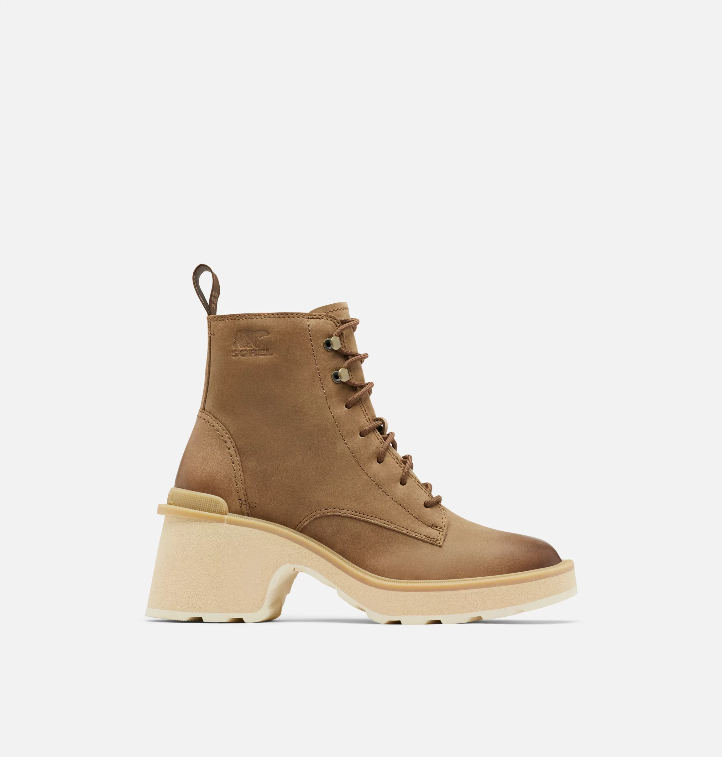Sorel Women's Hi-Line Heel Lace Boot Umber Ceramic - Image 2