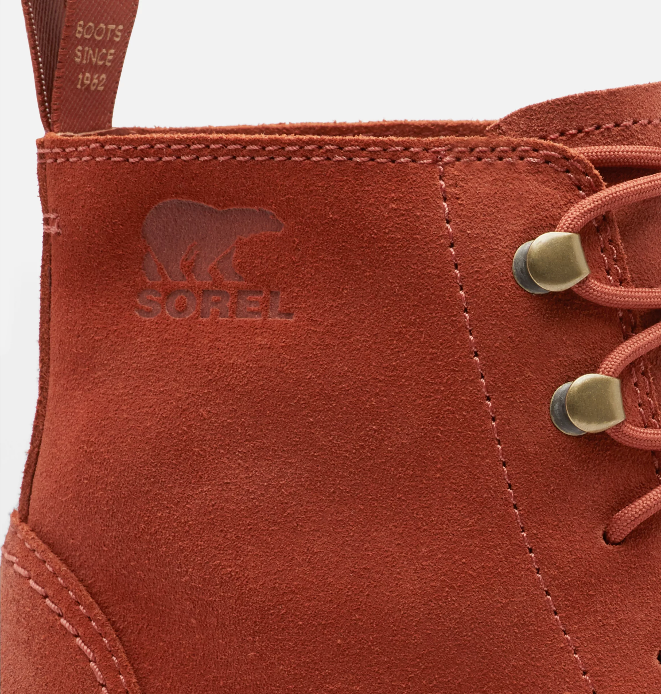Sorel Women's Hi-Line Heel Lace Boot Warp Red Tawny Buff - Image 5