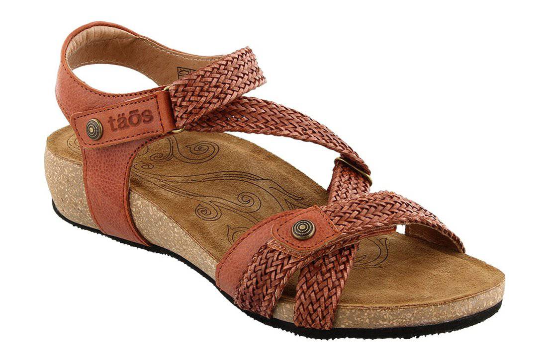Taos Trulie Brick Wedge Sandal