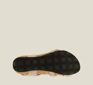 Taos Trulie Wedge Sandal Stone - Image 5