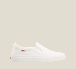 Taos Women's Rubber Soul White Slip-On - Image 3