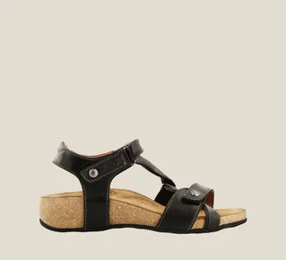Taos Women's Universe Black Sandal - Image 3