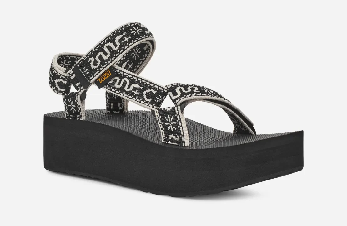 Teva Women’s Flatform Universal Bandana Black Birch - Image 2