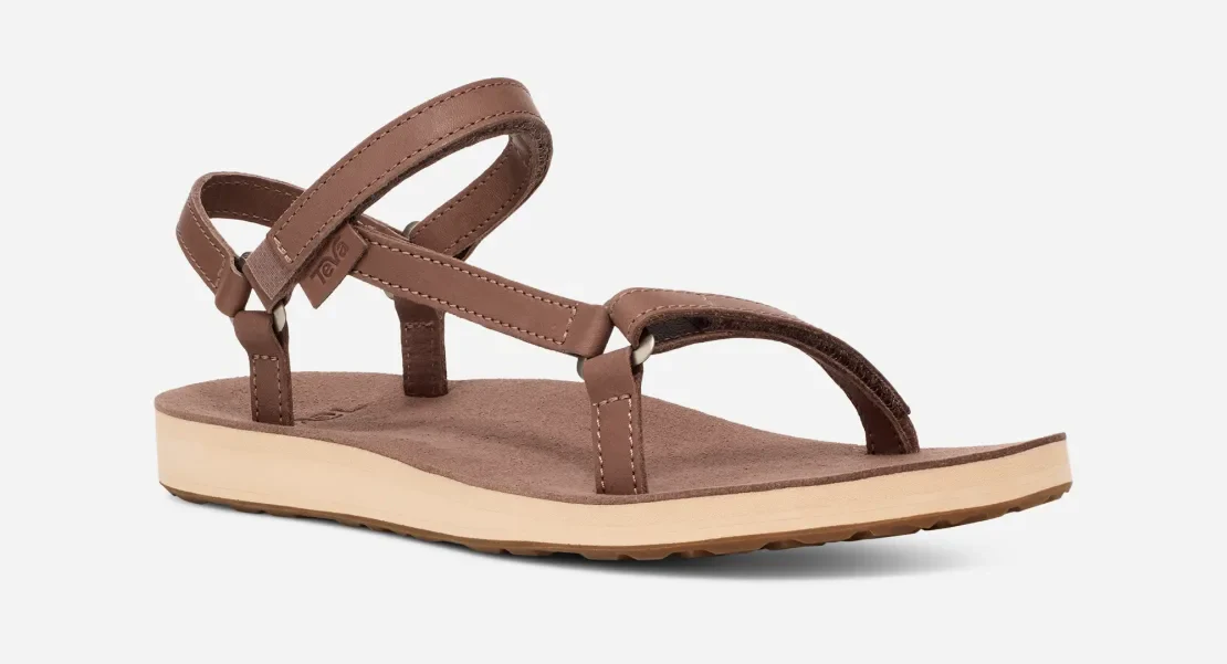 Teva Women's Original Universal Slim Leather Acorn - Image 2