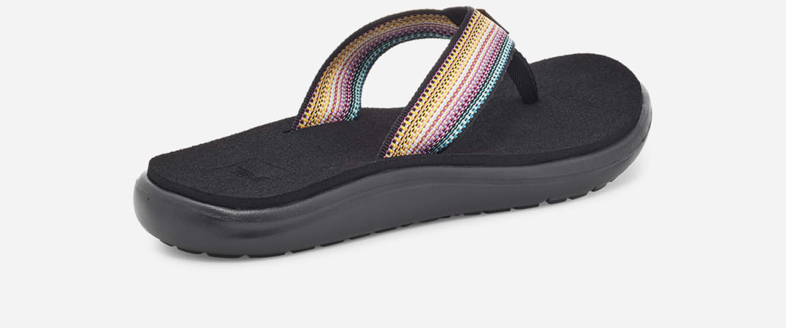 Teva Women's Voya Flip Antiguous Black Multi - Image 4