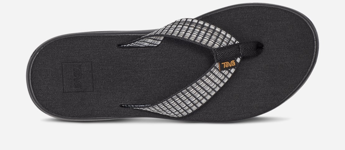 Teva Women's Voya Flip Bar Street White Multi - Image 4