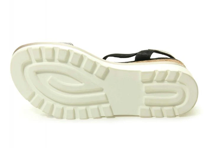 Vaneli Women's Cedra Black Suede w/ Gunmetal Chain - Image 7