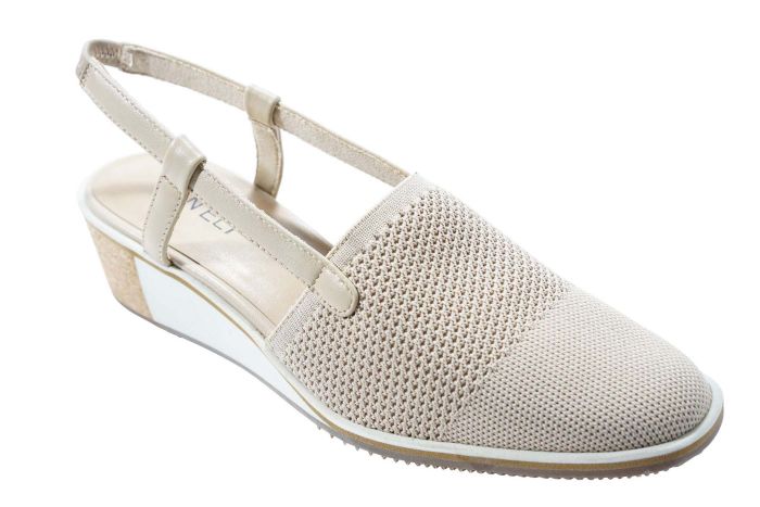 Vaneli Women's Greer Ecru Stretch Knit