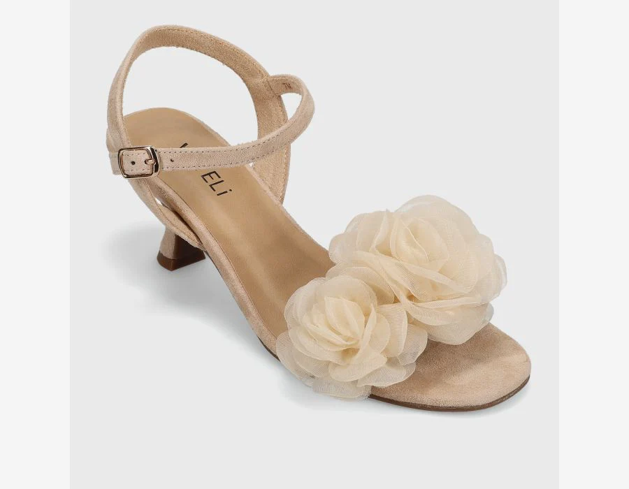 Vaneli Women's Lapis Nude Suede