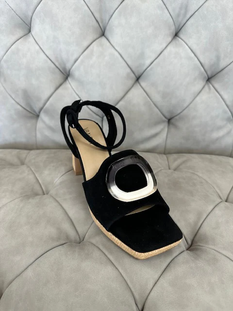 Vaneli Women's Marty Black Suede - Image 2