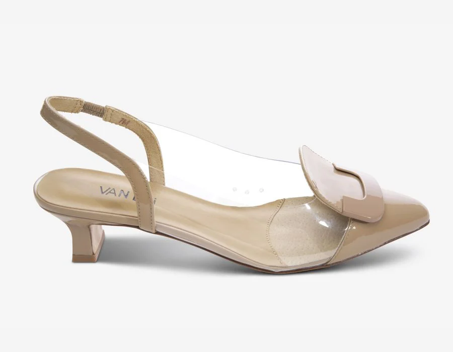 Vaneli Women's Tamira Light Taupe Patent - Image 2