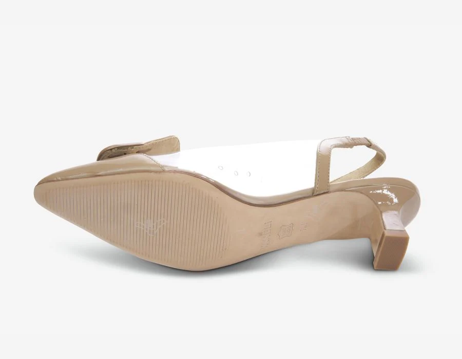 Vaneli Women's Tamira Light Taupe Patent - Image 6
