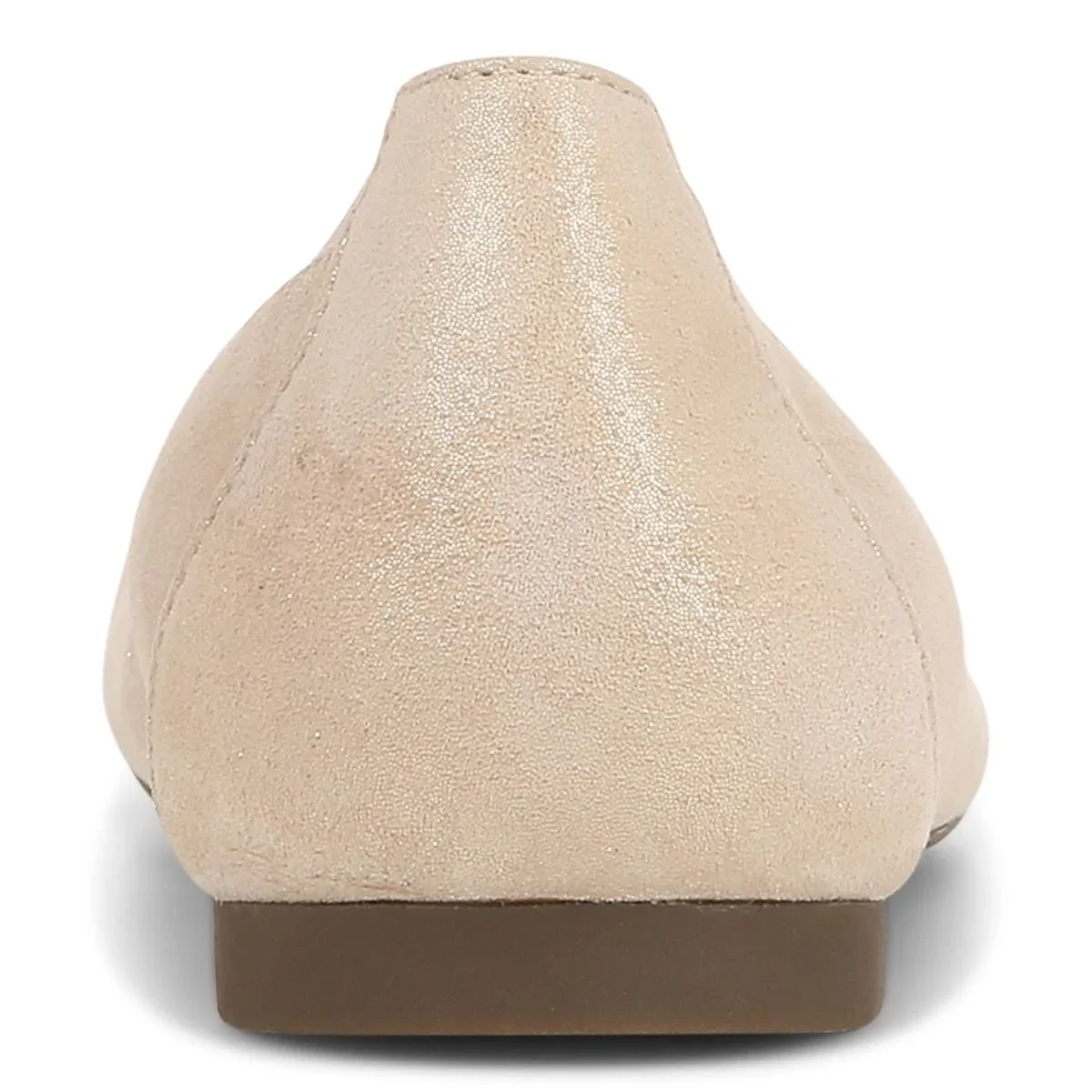 Vionic Anita Flat Gold Suede - Image 6
