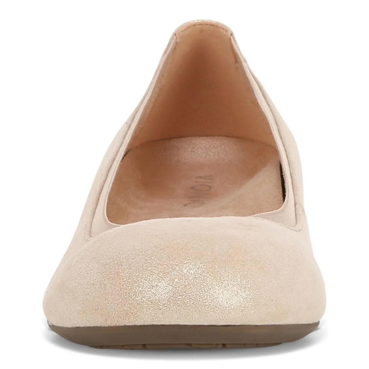 Vionic Anita Flat Gold Suede - Image 8