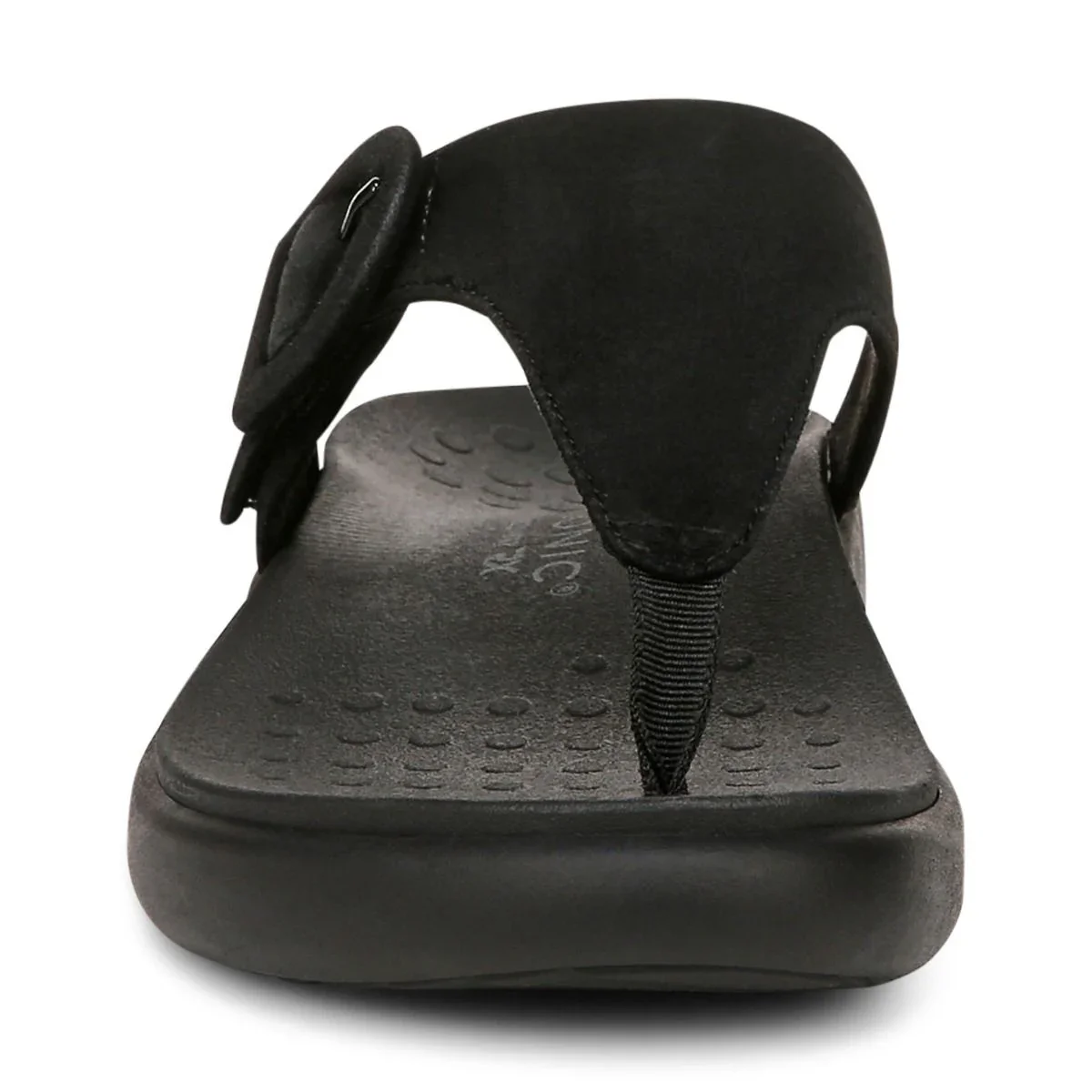 Vionic Women’s Activate Recovery Sandal Black Suede - Image 2