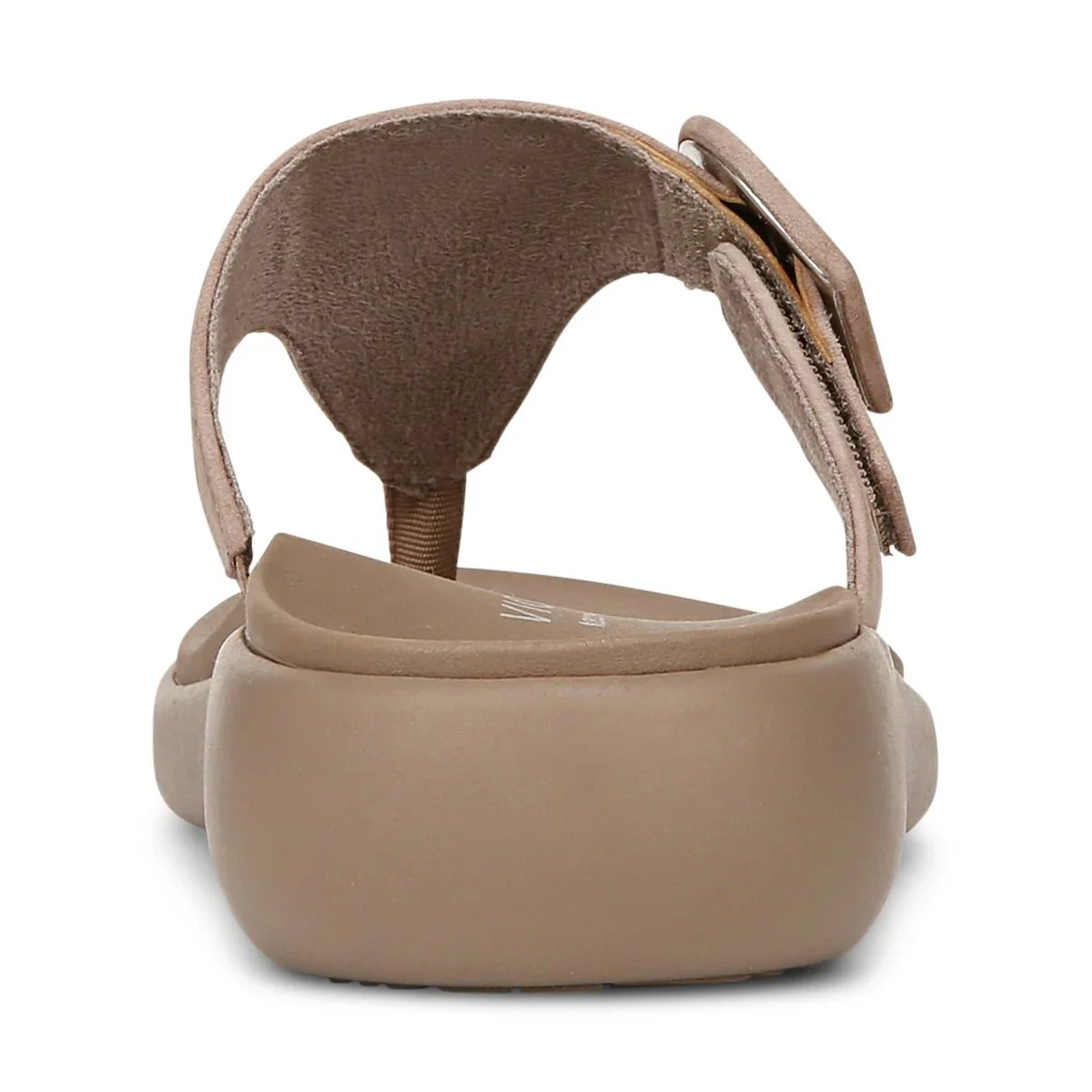 Vionic Women’s Activate Recovery Sandal Taupe Suede - Image 5