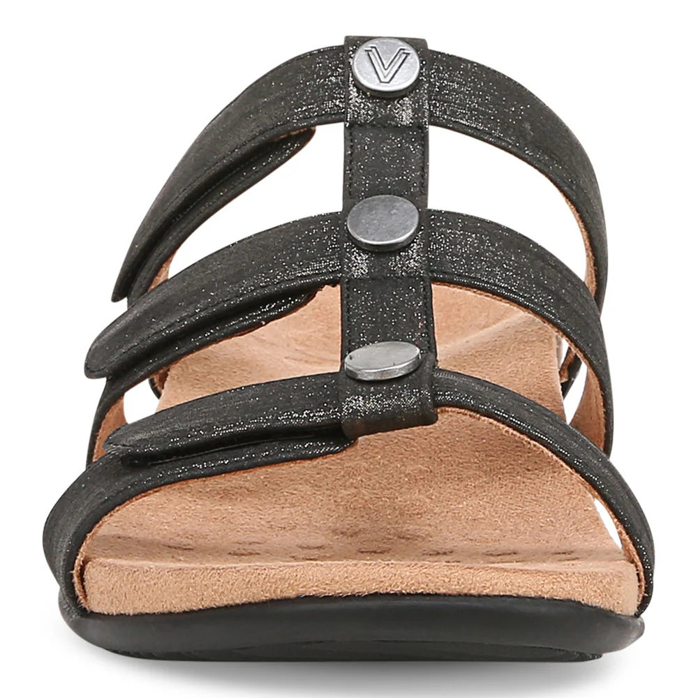 Vionic Women’s Amber Slide Sandal Black Synthetic - Image 4