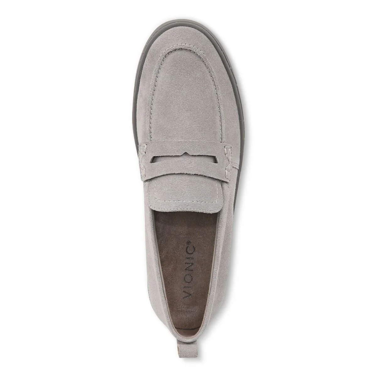 Vionic Women’s Uptown Light Gray Suede - Image 5
