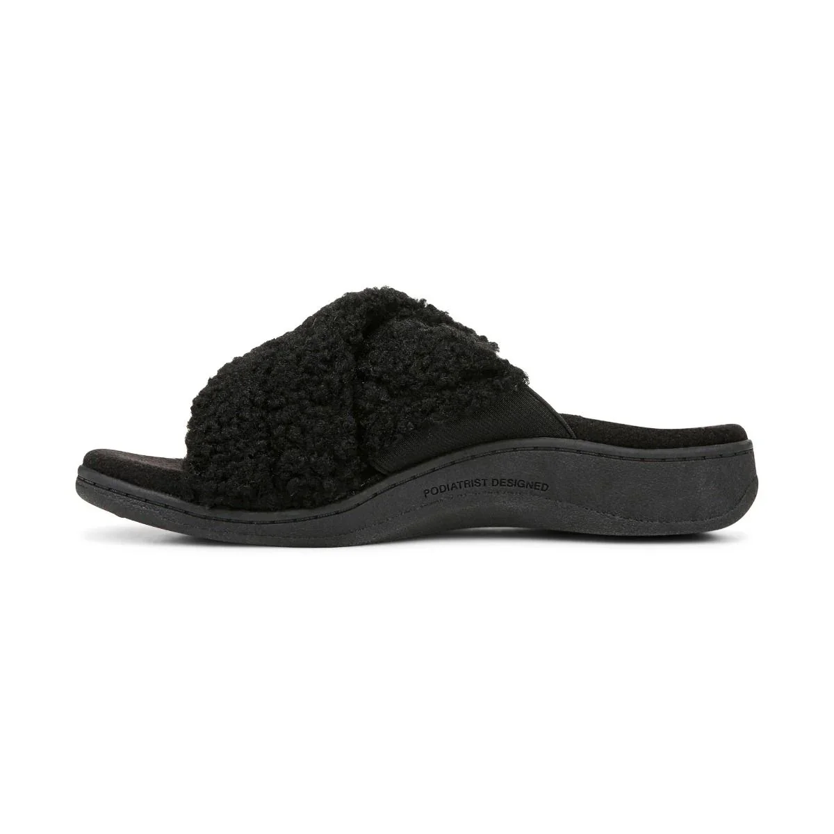 Vionic Women's Relax II Black Shearling - Image 3