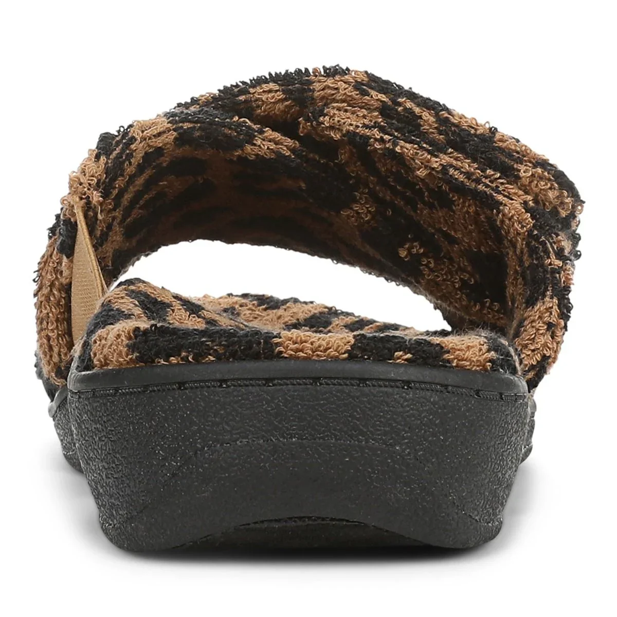 Vionic Women's Relax II Brown Leopard Terry - Image 4