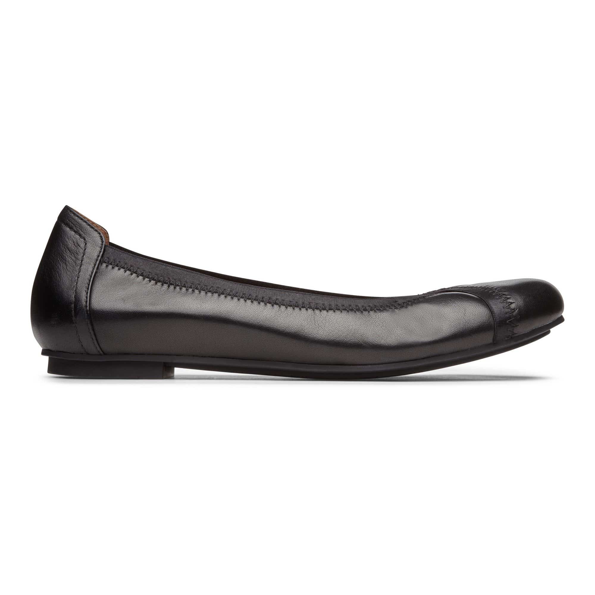 Vionic Women's Spark Caroll Black Flat - Image 4