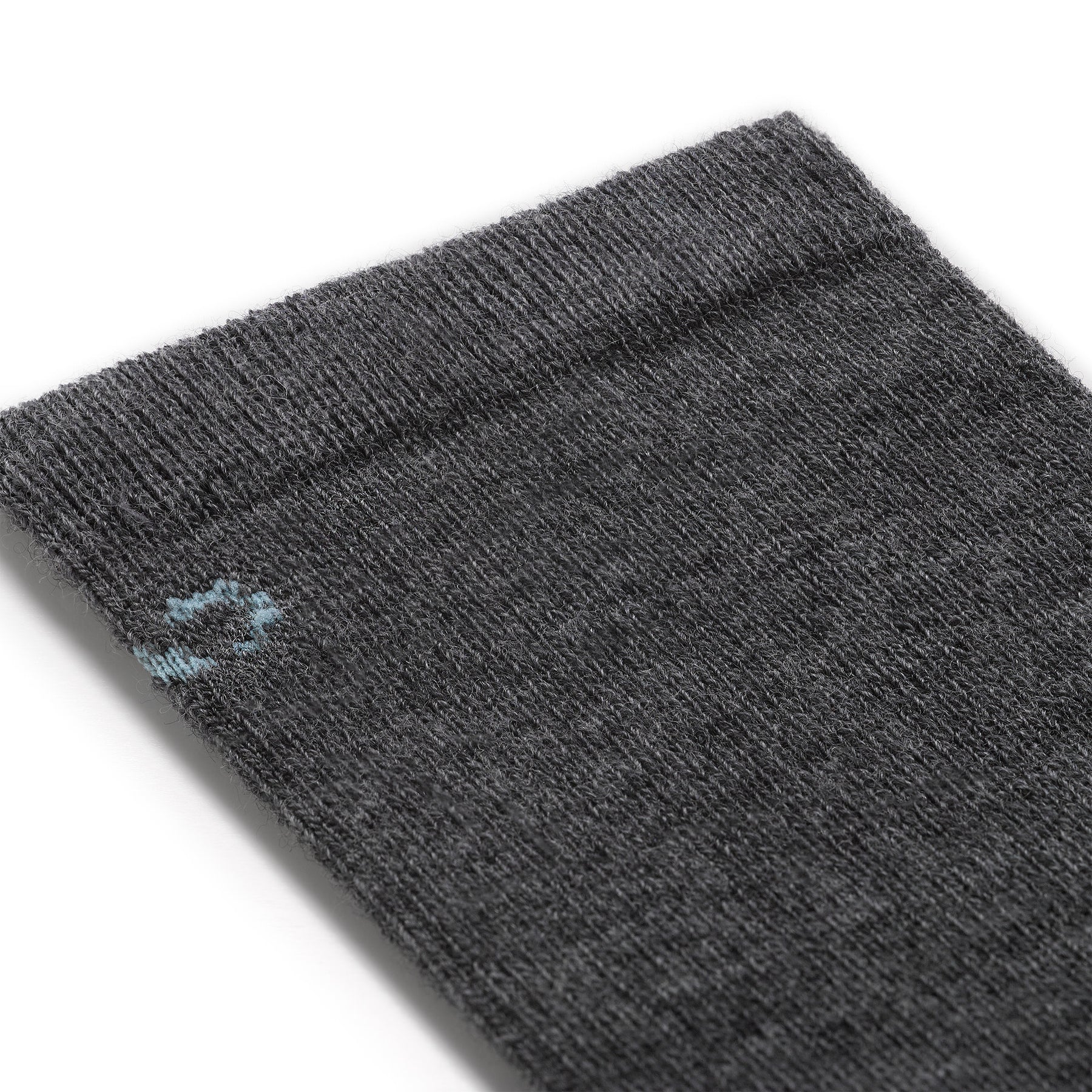 Wide Open Women's Solid Basic Lightweight Crew Socks Gray 9513 - Image 2